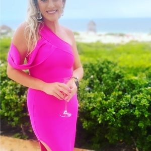 Amazon - pink bandage dress